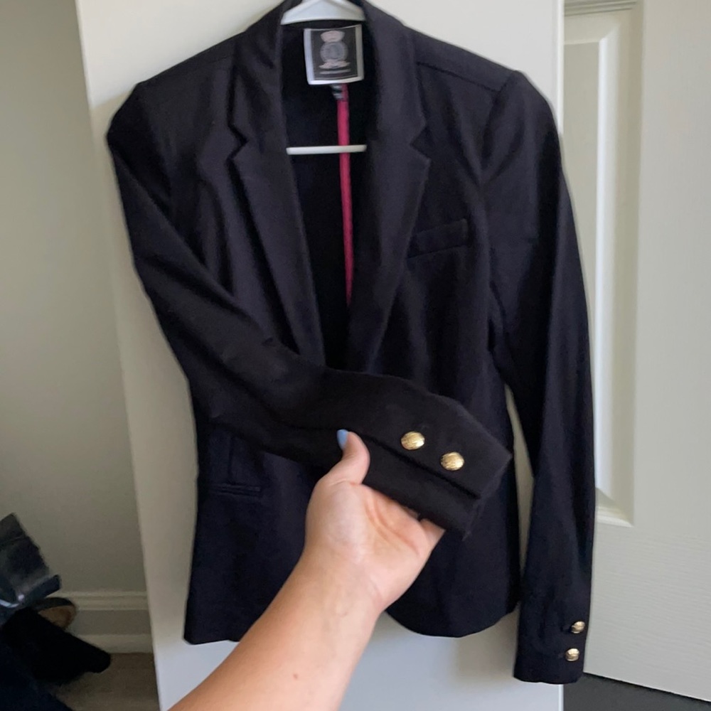 Juicy couture jacket/blazer with gold buttons